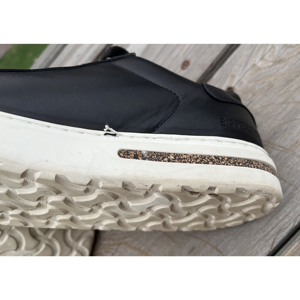 Birkenstock Bend Low Women’s 38 US 7 Black Leather Lace Up Sneakers - Picture 11 of 13
